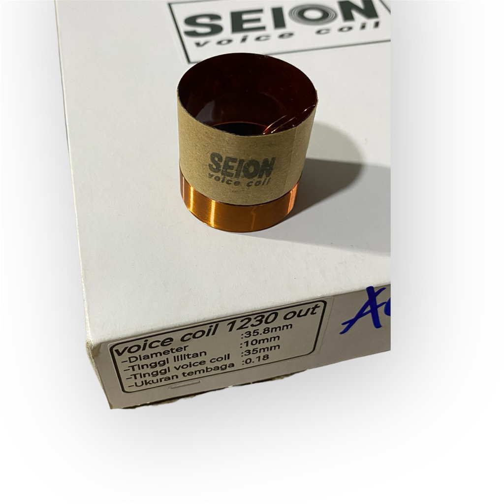 spol speaker voice coil 1230 out sion acr