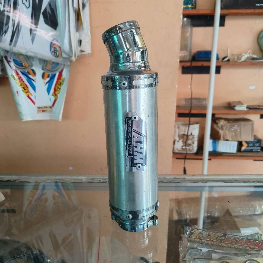 silincer AHM Malaysia Titan saringan setengah sarteng