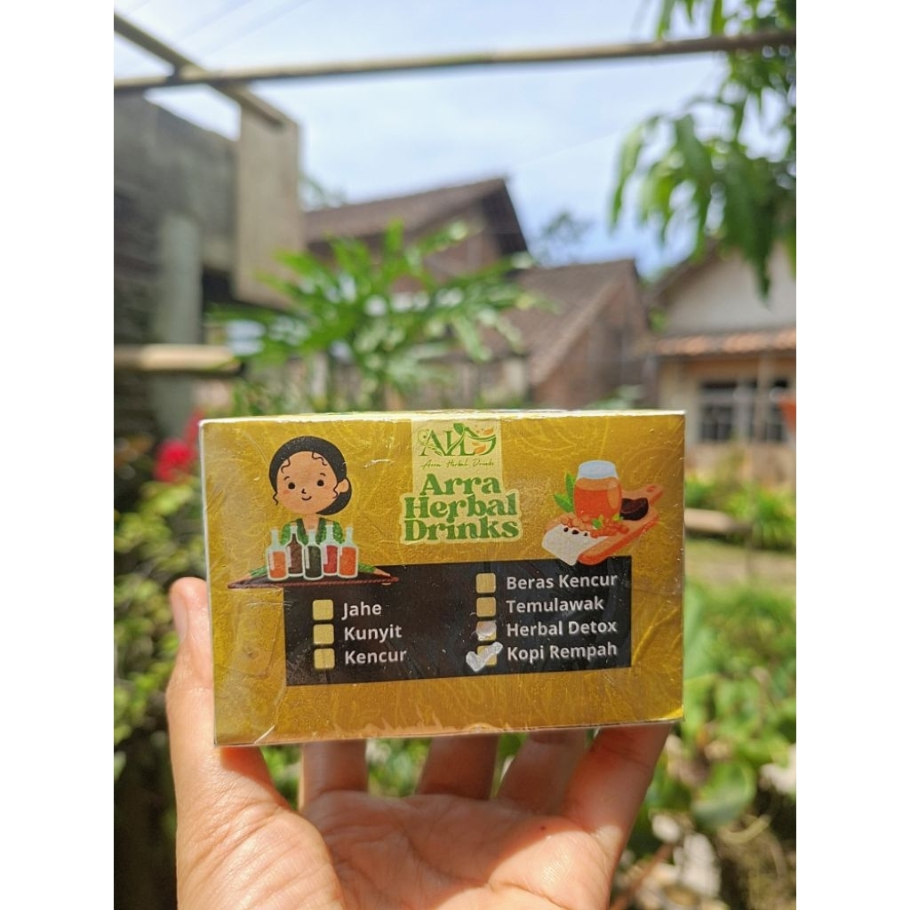 Kopi Herbal versi celup, isi 15 kantong celup