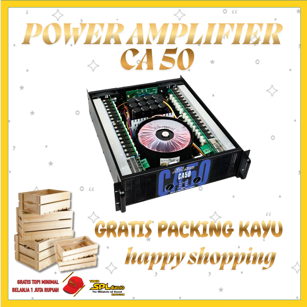SPL Audio Power Amplifier CA Series CA 50
