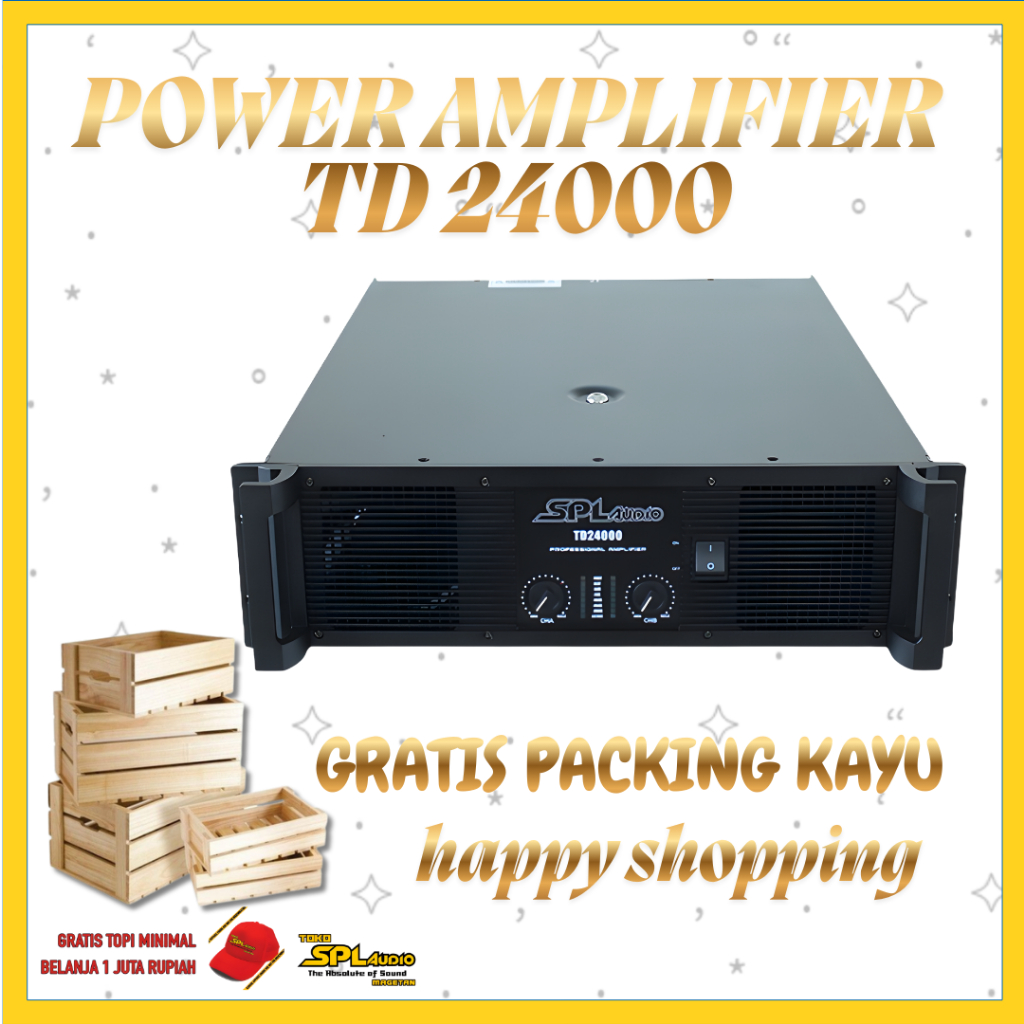 SPL Audio Power Amplifier TD 24000