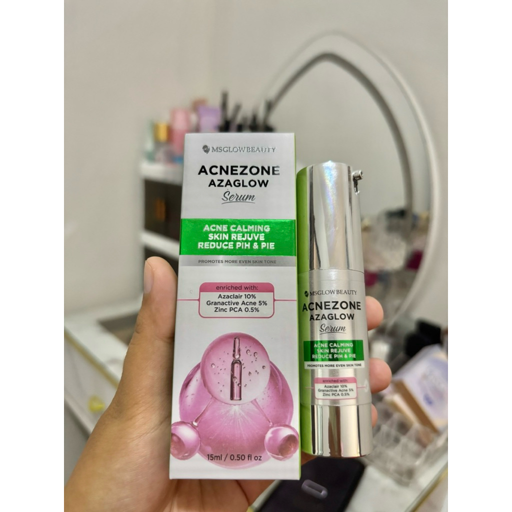 PRELOVED| MS GLOW ACNEZONE AZAGLOW SERUM