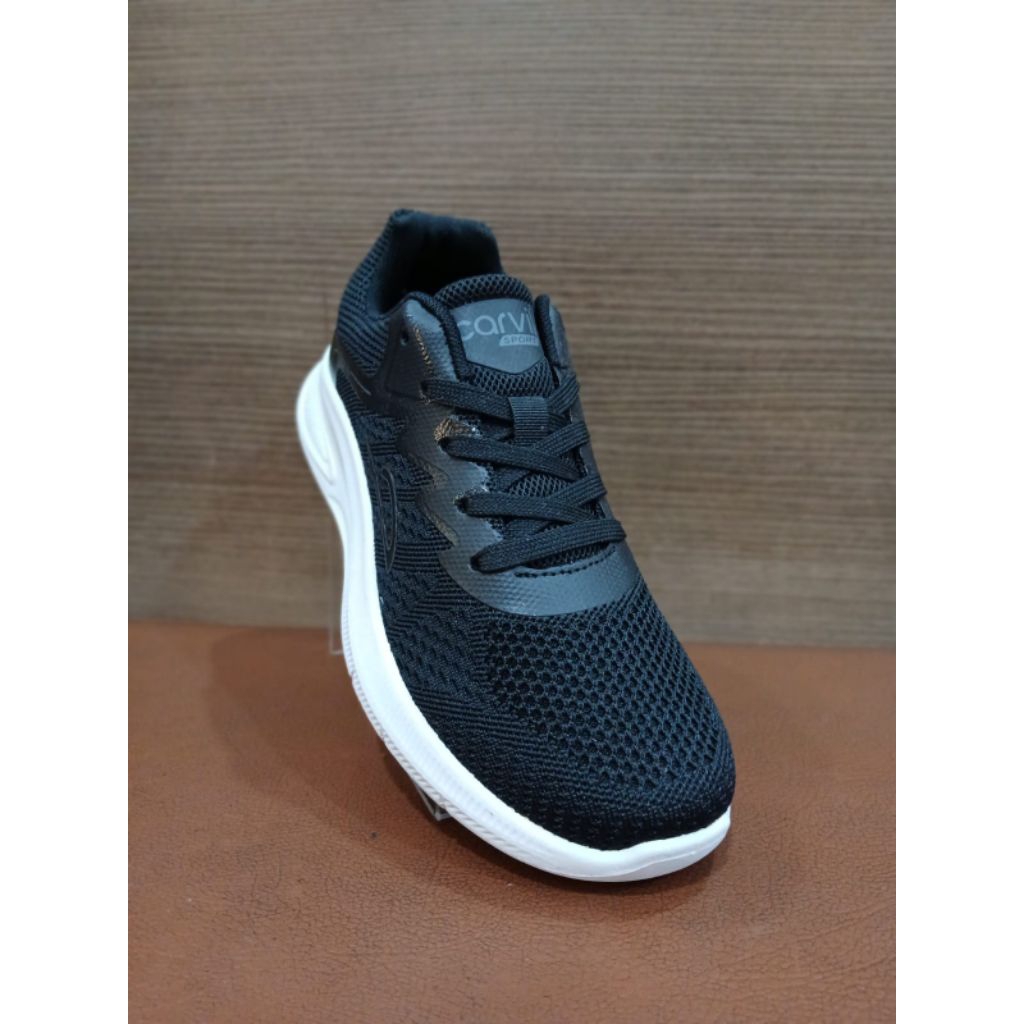 Sepatu Sport Dewasa Carvil Zelyn Hitam Size 37-41