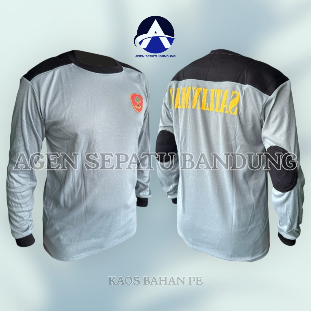 Kaos LINMAS - Kaos Satlinmas Tangan Panjang dalaman Linmas