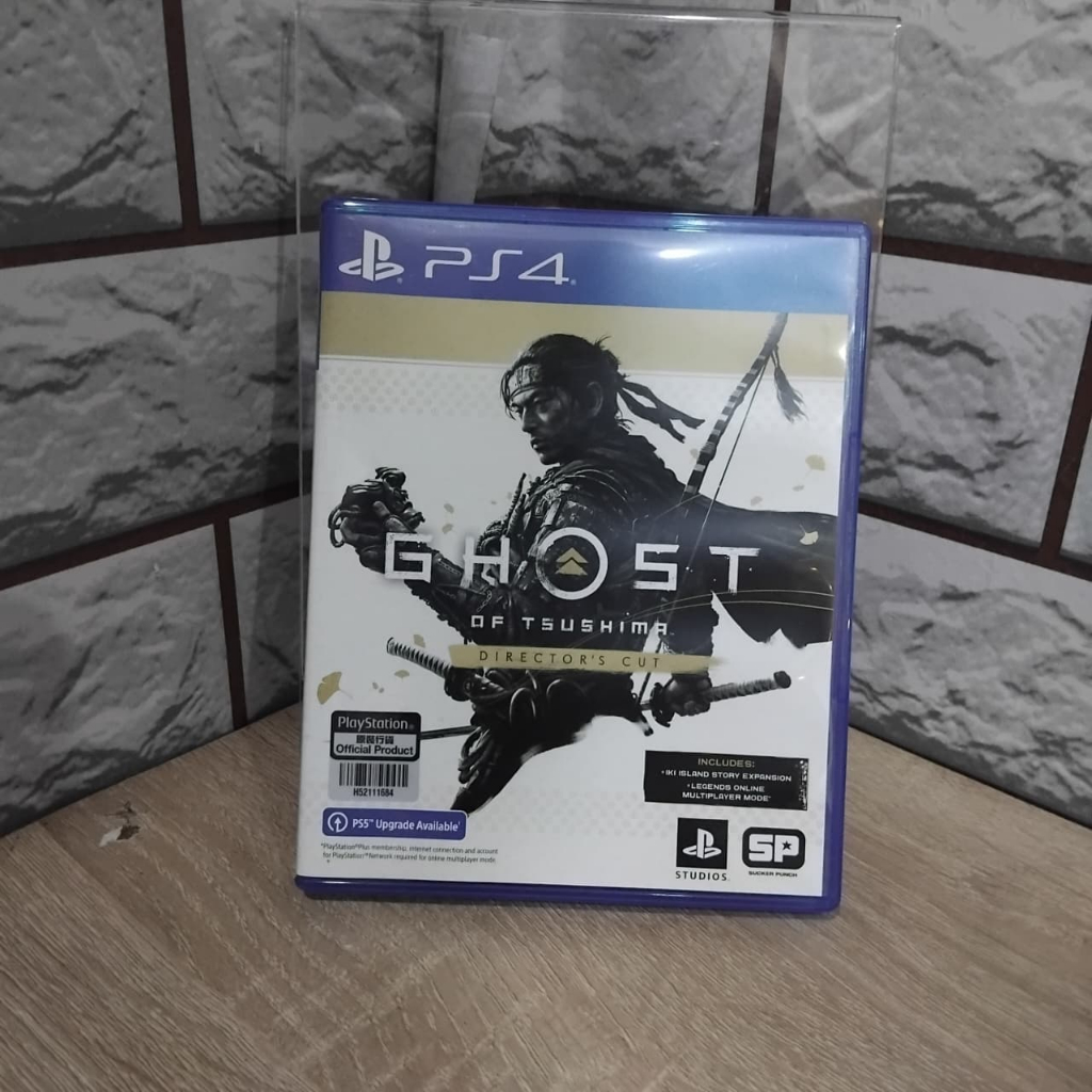 Game PS4 Ghost of Tsushima Director Cut - Ghost of Tsushima Director Cut PS4 Original
