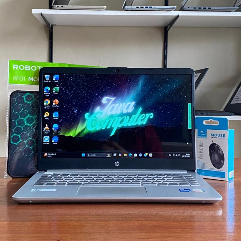 HP Laptop 14s DQ5152TU Intel Core i5-1235U  Gen 12 RAM 8GB DDR4 SSD 512GB LED 14 INCH FHD Second