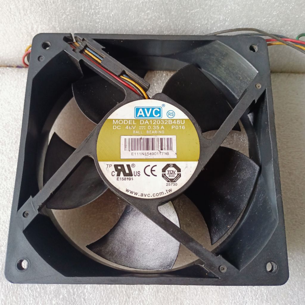 KIPAS FAN DC 24-48V 0,35A 12x12x3cm