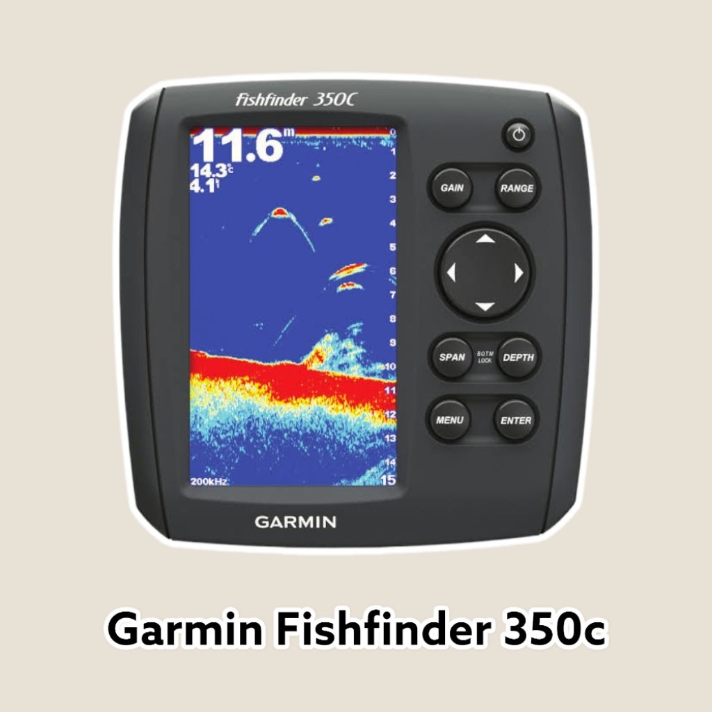 Garmin fishfinder 350c bekas normal