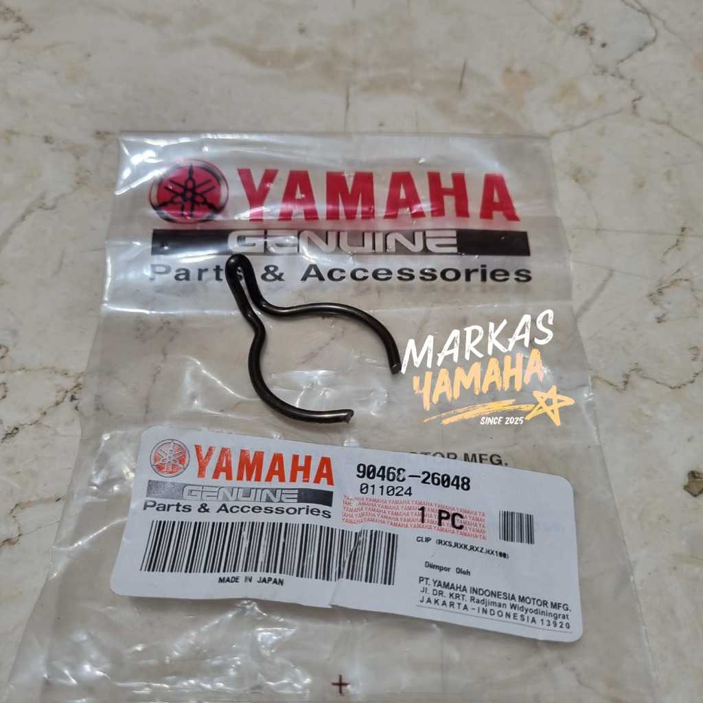 Kip Clip Gigi Selahan Engkolan Rx King 90468-26048 Capit Udang Gear Kick Stater Rxking Ori Yamaha
