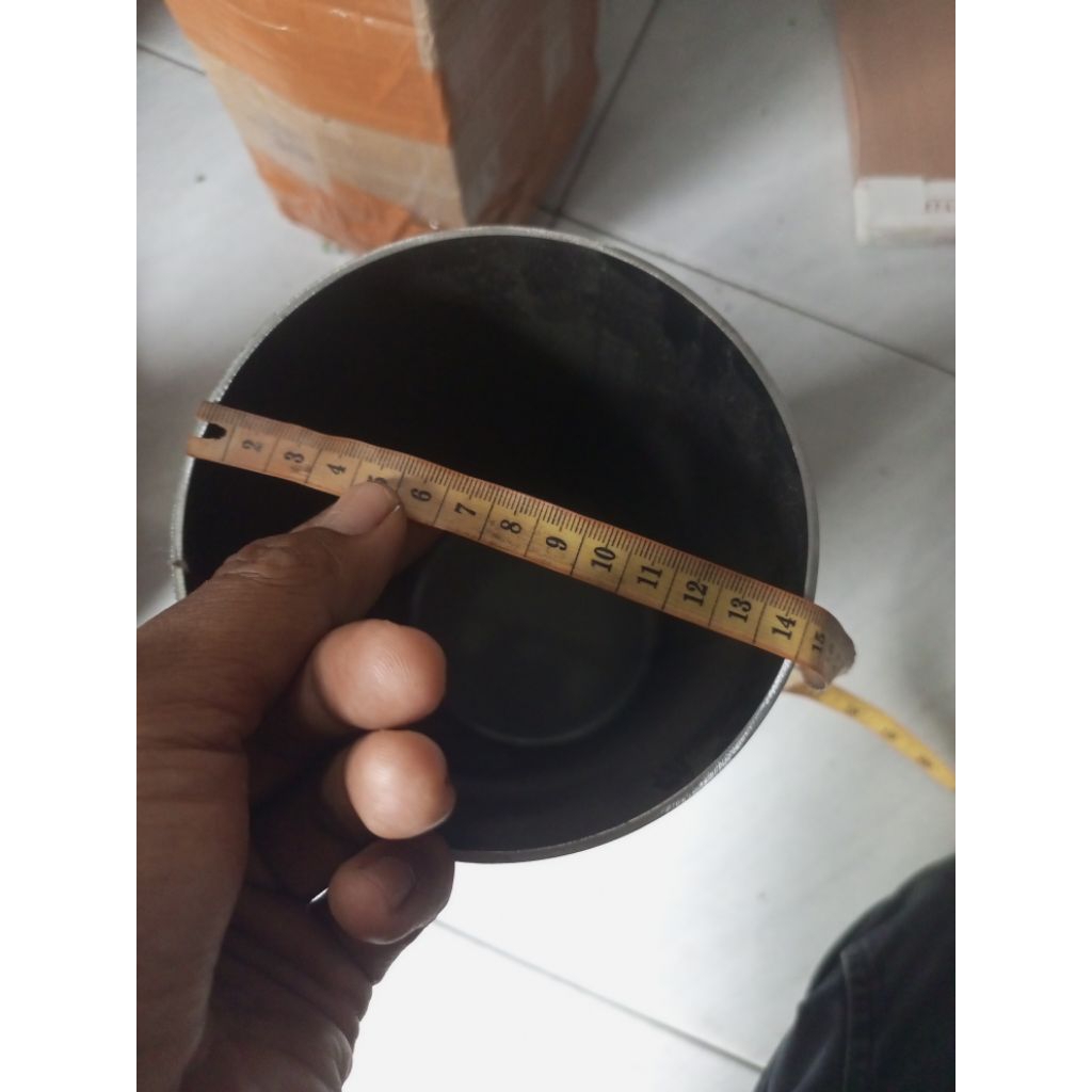 pipa besi hitam 5 inch tebal 2.5mm