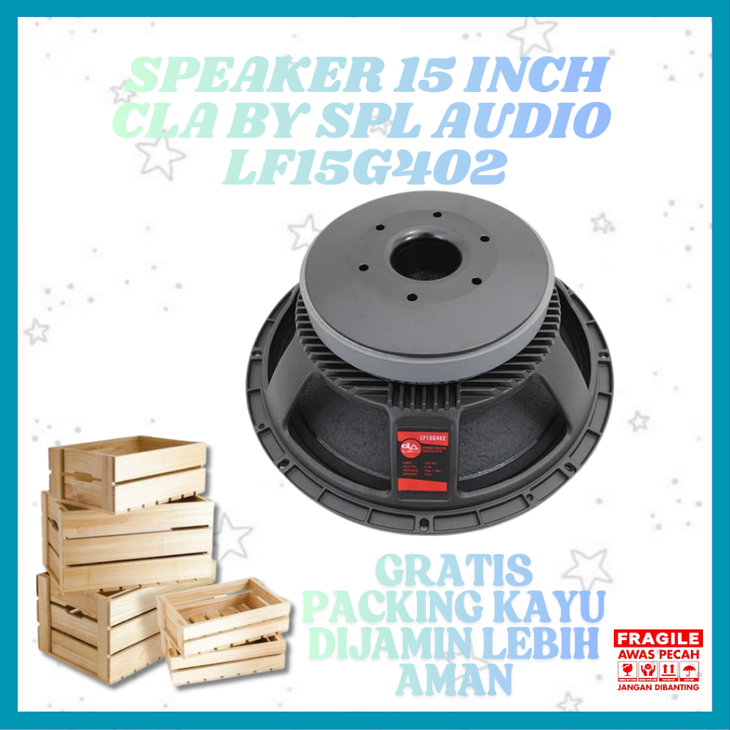 CLA By SPL Audio Speaker 15 Inch LF15G402