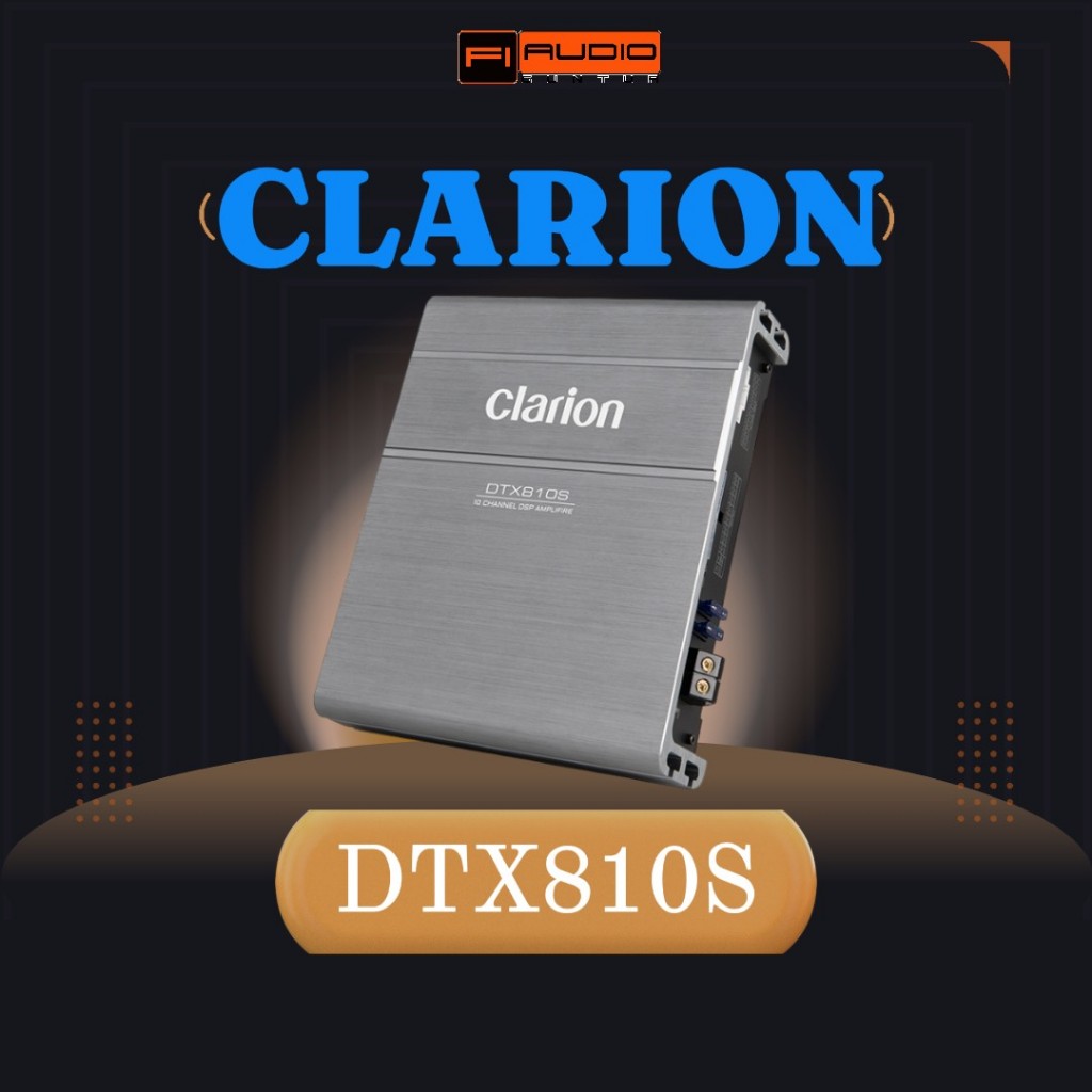DSP AMPLIFIER / PROSESOR AUDIO MOBIL / DSP CLARION DTX810S / DSP PROCESSOR AMPLIFIER