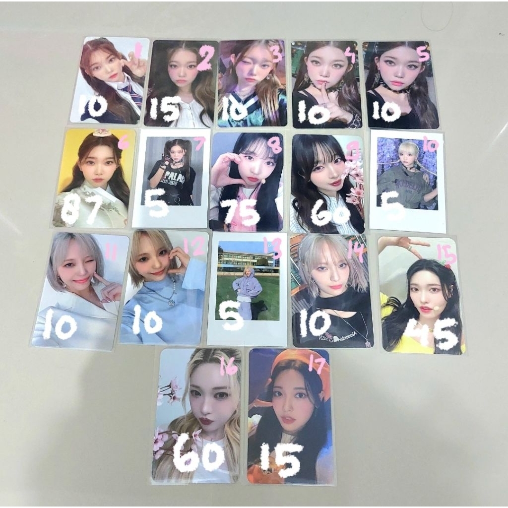 Billlie moon sua haram tsuki haruna official photocard pc