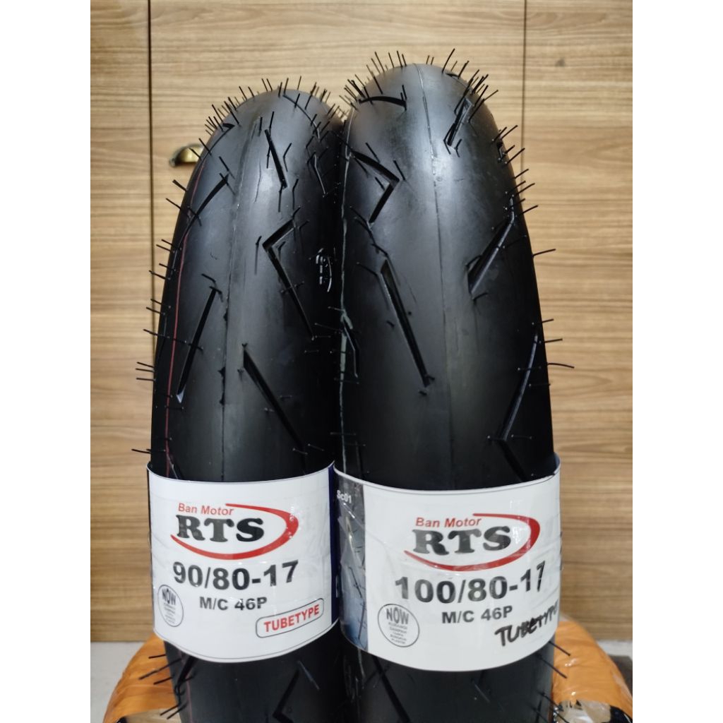 Ban  RTS  DIABLO 90/80-17 & 100/80-17 ban motor vulkanisir Non  tubles