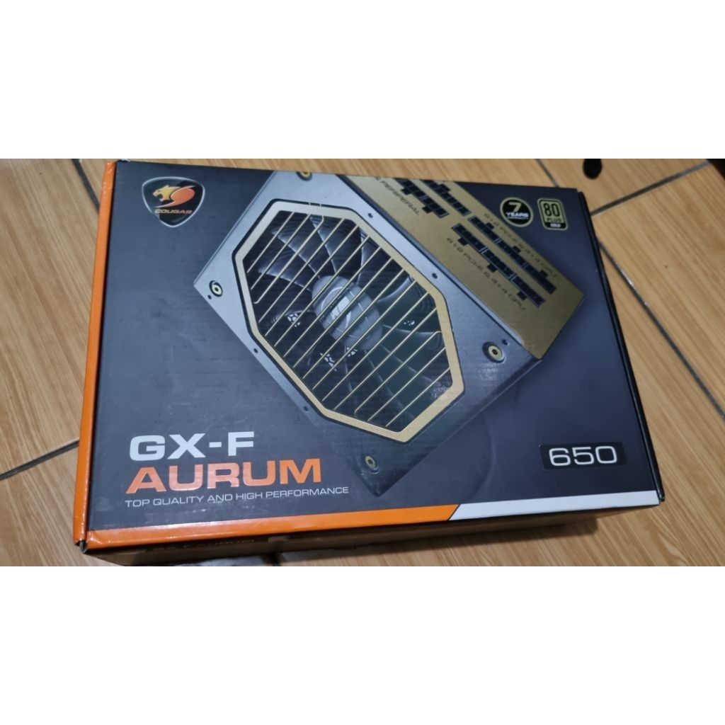 RUSAK PSU COUGAR GX-F AURUM 650W full modular