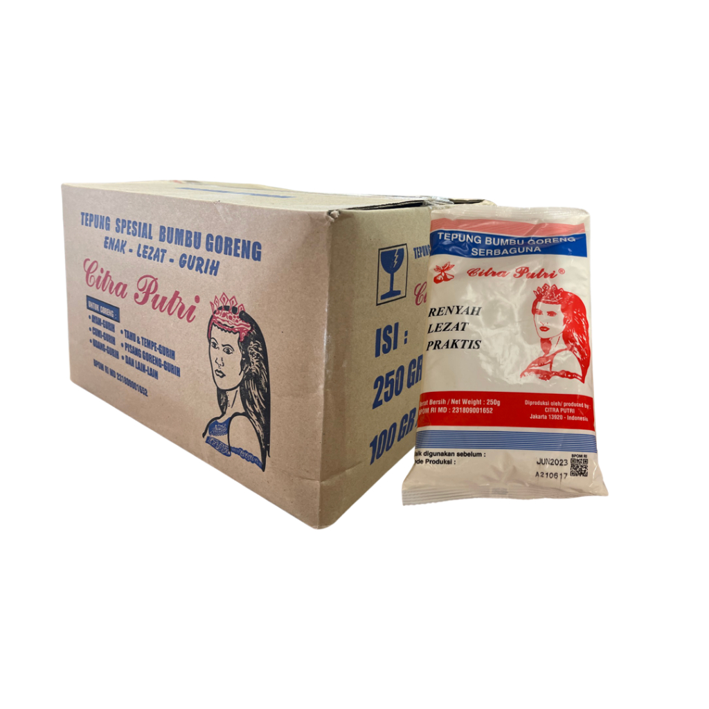 [DUS] TEPUNG PUTRI 250 GRAM X 40 Pcs
