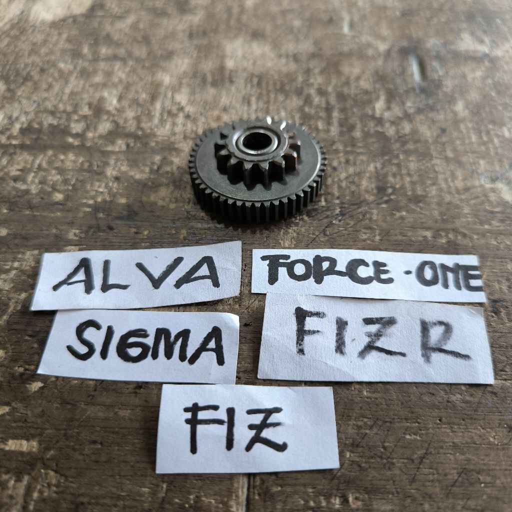 Gear Gigi Penghubung Dinamo Starter Yamaha Alfa Sigma F1 FIZ FIZR  CKD High Quality