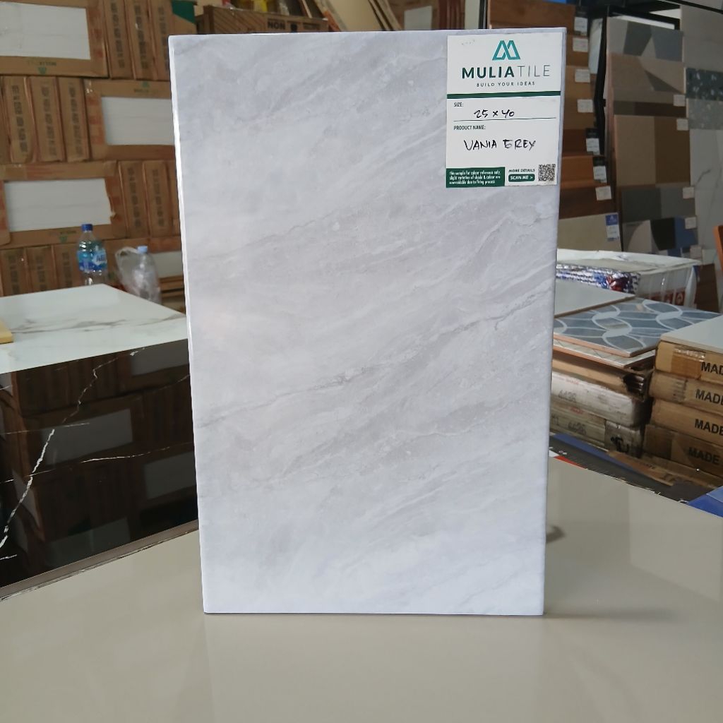 Keramik Dinding Abu 25x40 Vania Grey (CHAT ADMIN/BACA DESKRIPSI SEBELUM MEMBELI)