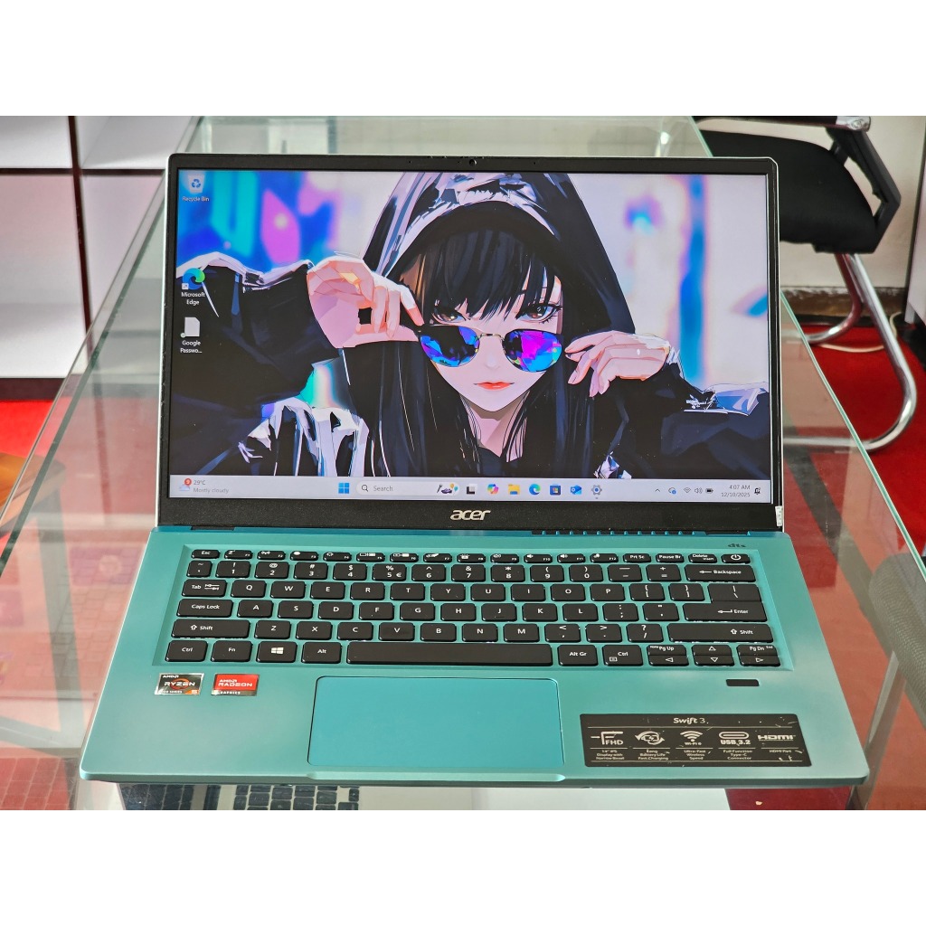 ACER Swift 3 AMD Ryzen 5 5500U Ram 16 GB SSD 512 GB AMD Radeon Graphic Slim Kencang Premium Laptop M