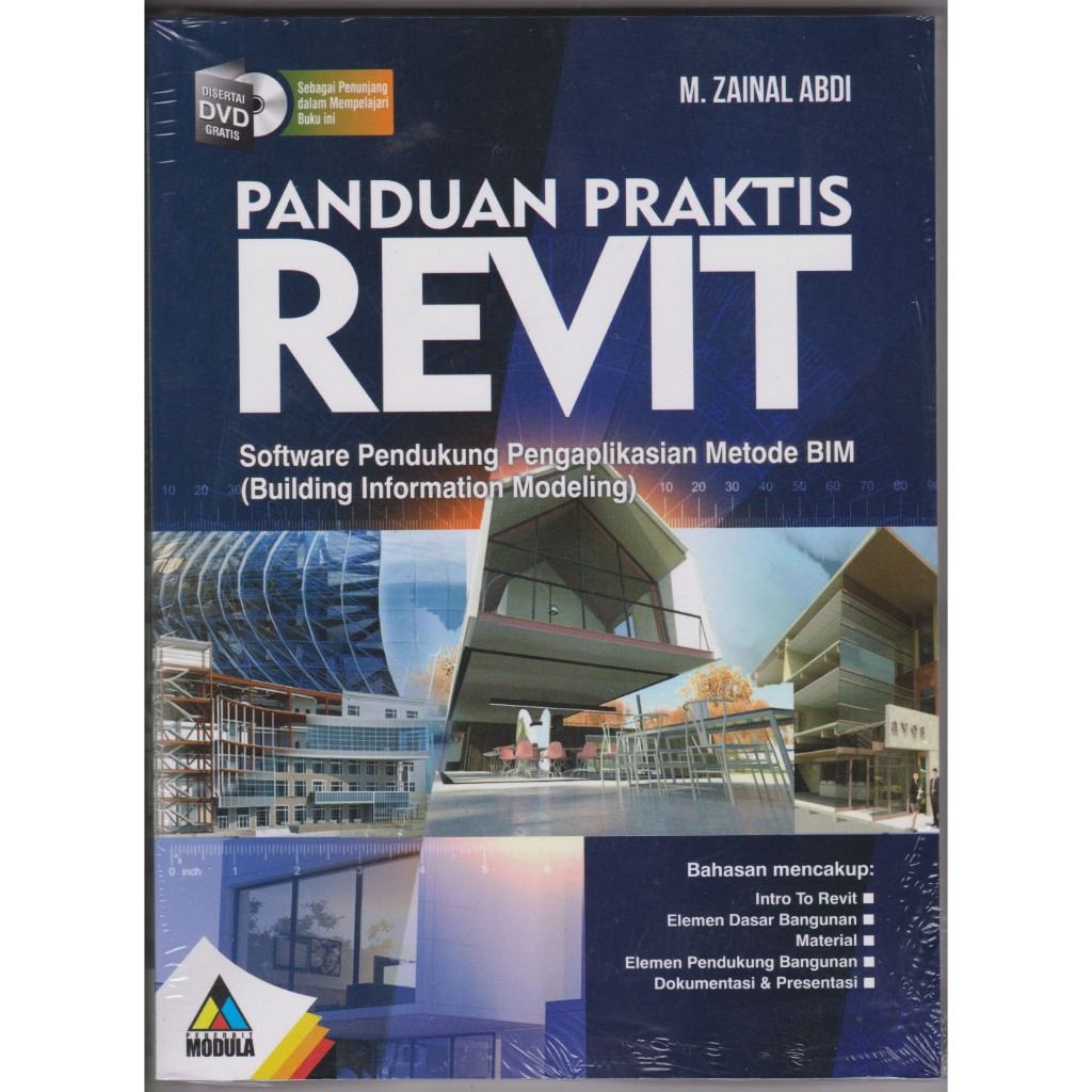 TERMURAH 100% ORIGINAL BUKU PANDUAN PRAKTISS REVIT + DVD GRATIS
