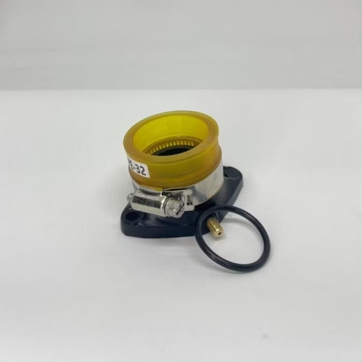 Manipol fu karbu Manifold Intake Satria FU 150 4 tak Black PE 24 26 28 30 32 34