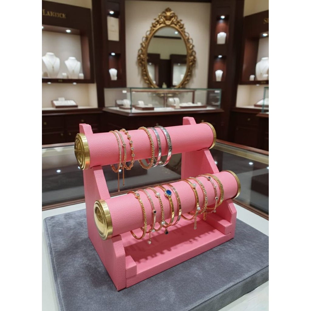 Display Gelang. Display Gelang Kulit. Display Gelang Bludru. Display Perhiasan