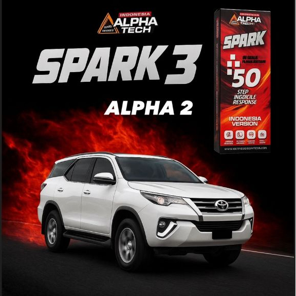 Alphatech Spark 3 Alpha 2 Ecu Throttle Controller Mobil Toyota Vios Yaris Land Cruiser Pardo Camry H