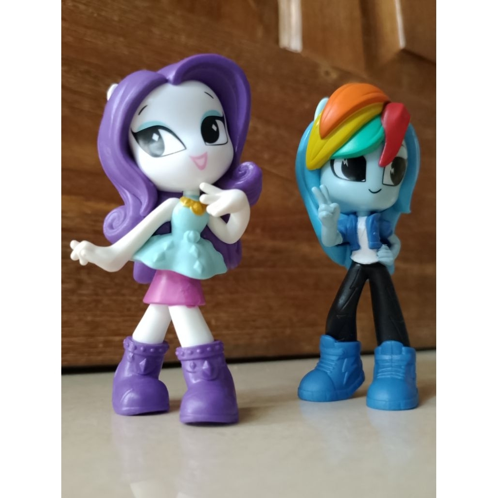 Hasbro My Little Pony Malaysian Girl Action Figures Model Genuine Anime Figures Two Dimensional Magi
