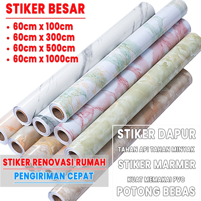 [senior] stiker anti air dan minyak stiker wallpaper dapur wallpaper untuk dapur welpeper dinding da