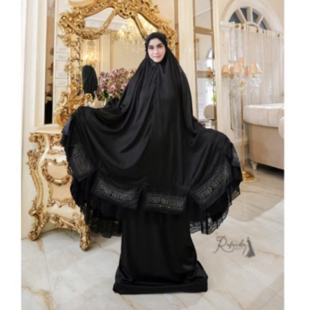 Mukenah rafanda model terbaruu full swarosky