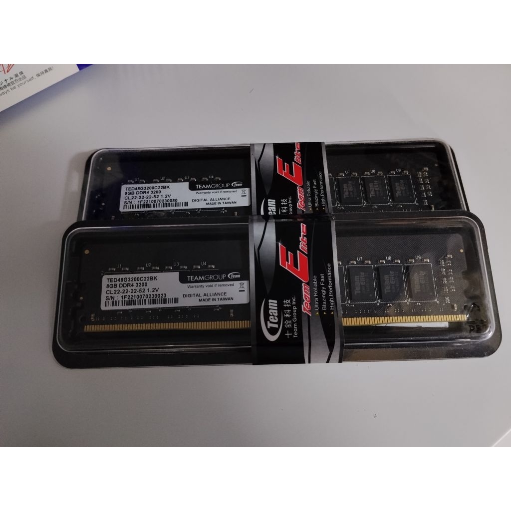MEMORY RAM TEAM ELITE 8GB DDR4
