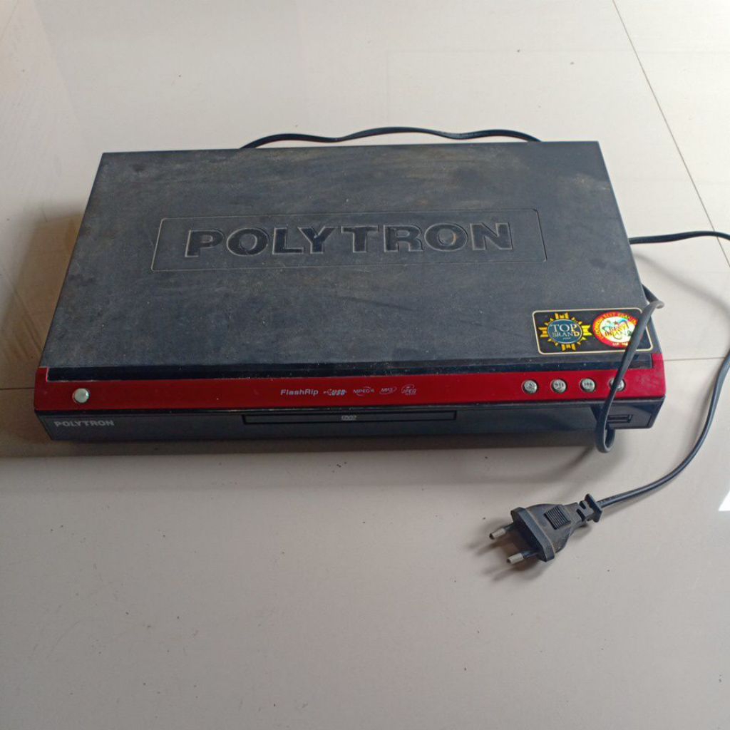 DVD player polytron 2165 / alat pemutar DVD CD