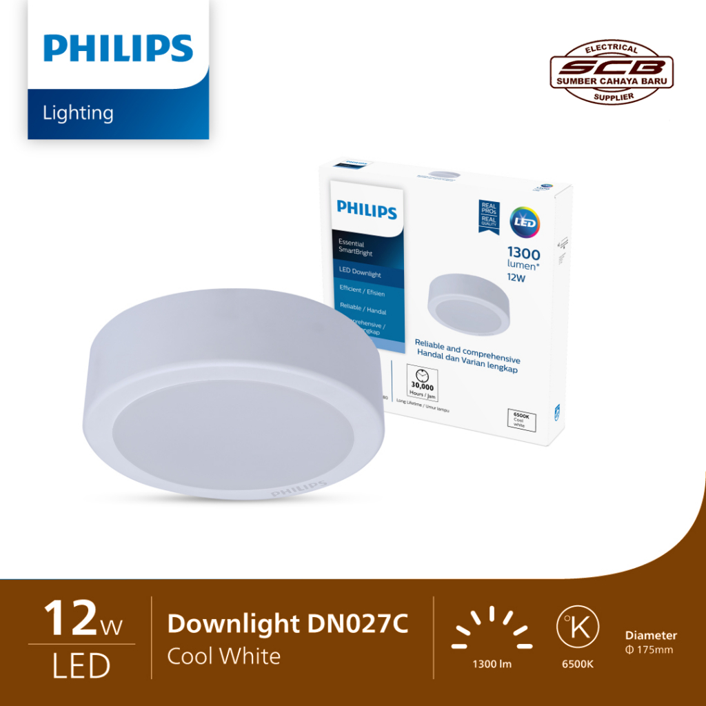 Philips LED Downlight Outbow DN027C 12 Watt
