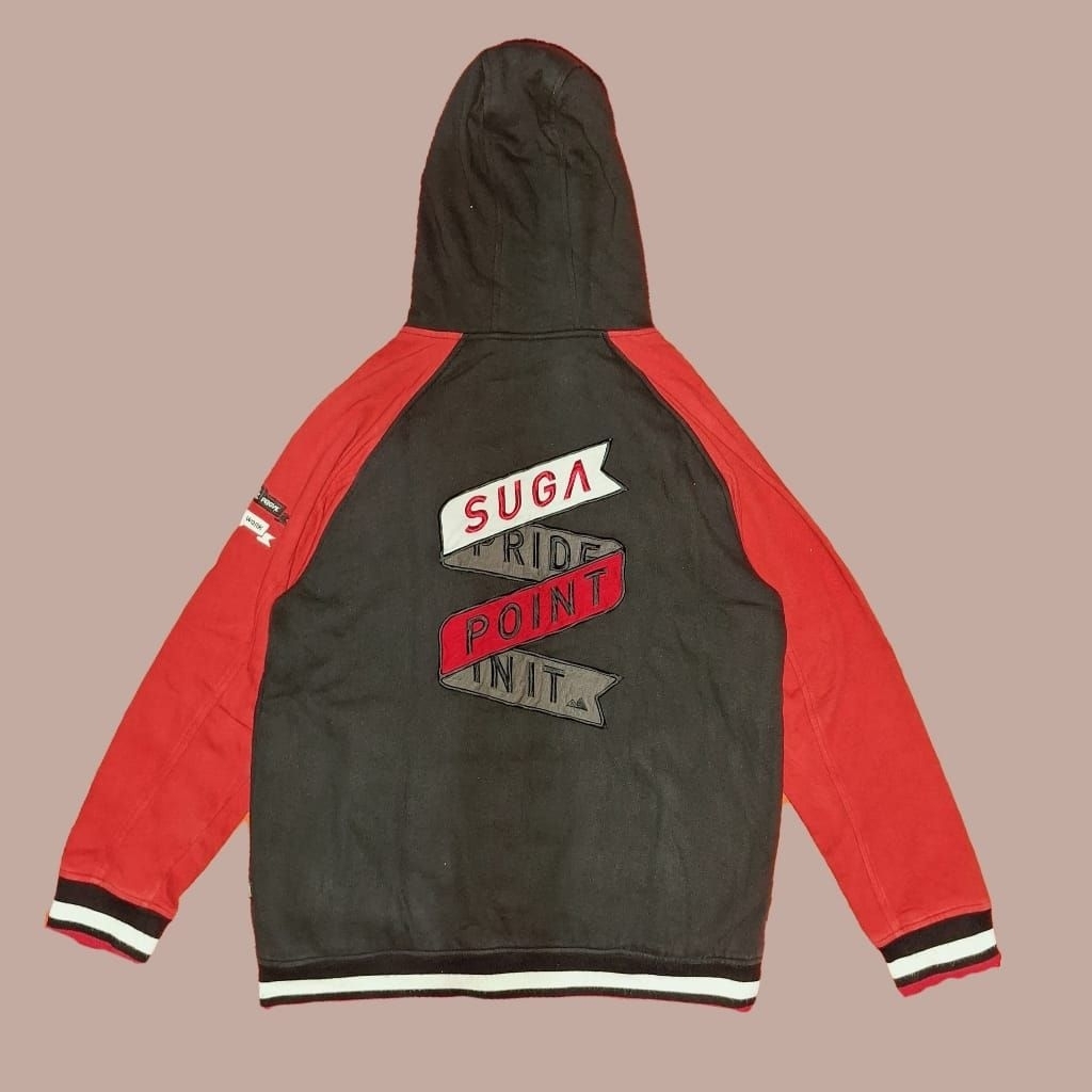 Jaket wool hoodie oversize - Preloved