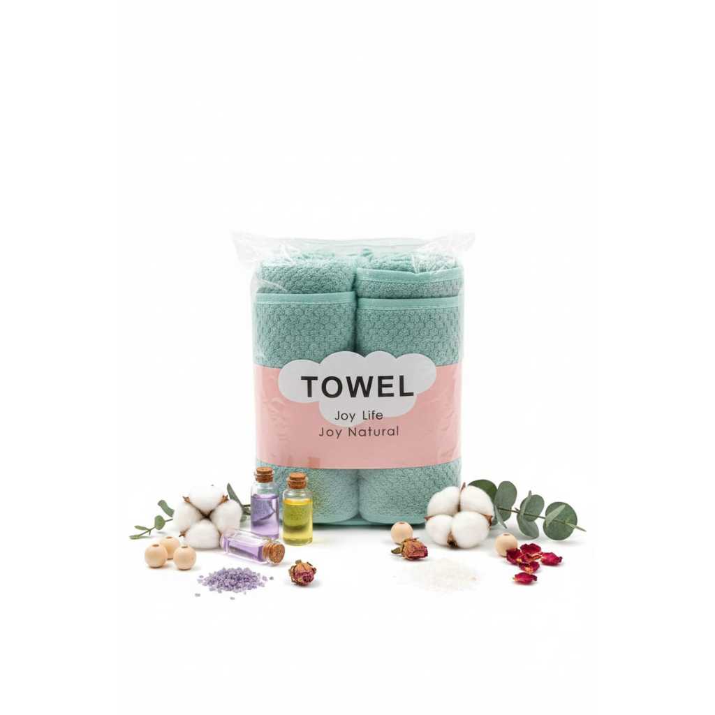 Towel Joy Life Joy Natural / Handuk Mandi Dewasa - Super Absorbent, Super Soft, Lembut | 70x140 WARN