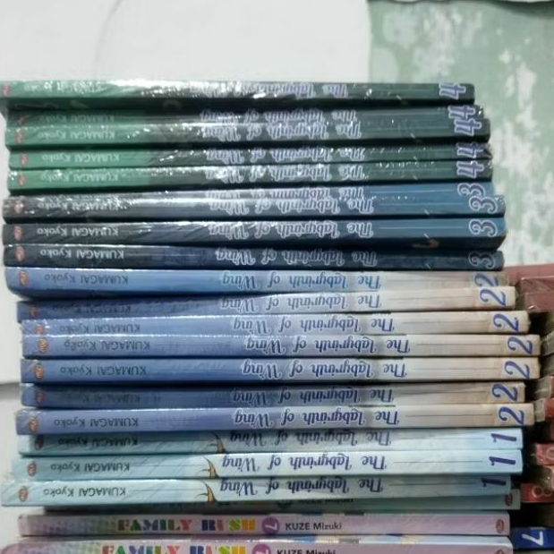 komik segel m&c the labyrinth of wing