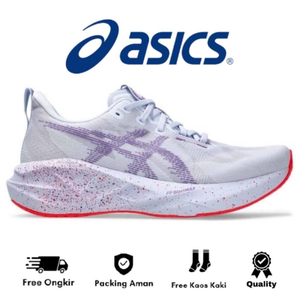Running Shoes Asics Novablast 5 Tokyo Violet Purple Shoes