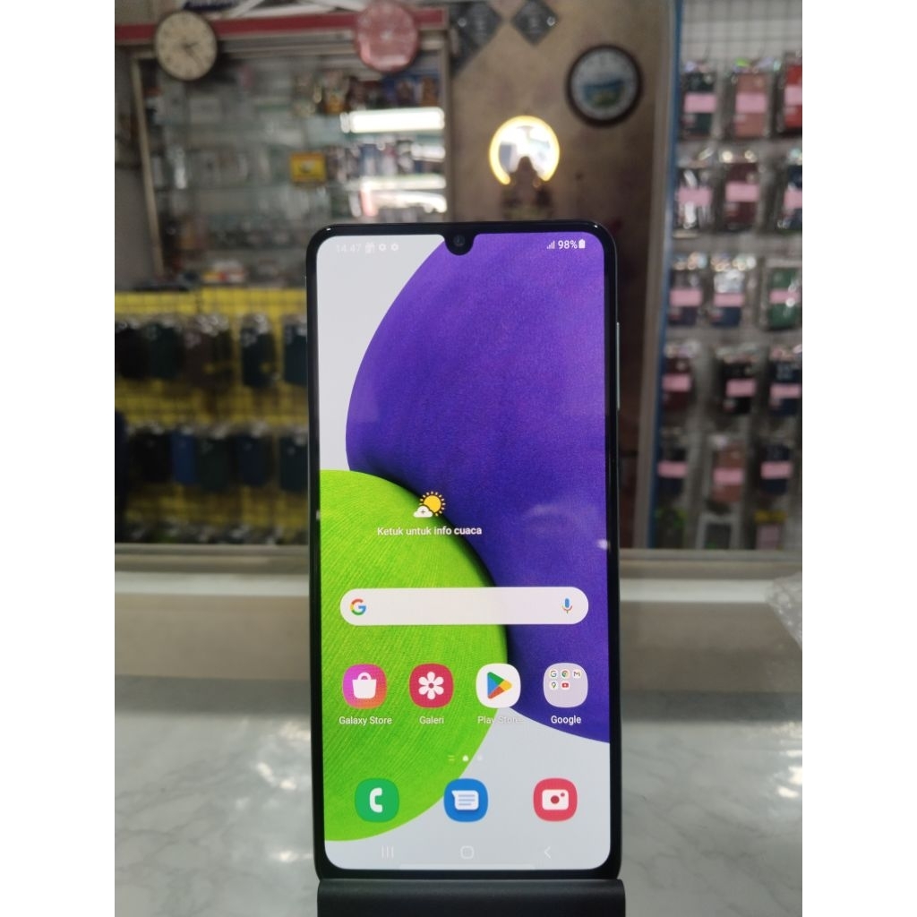 HP SECOND MURAH BERGARANSI SAMSUNG A22 RAM 6/128 ONLY
