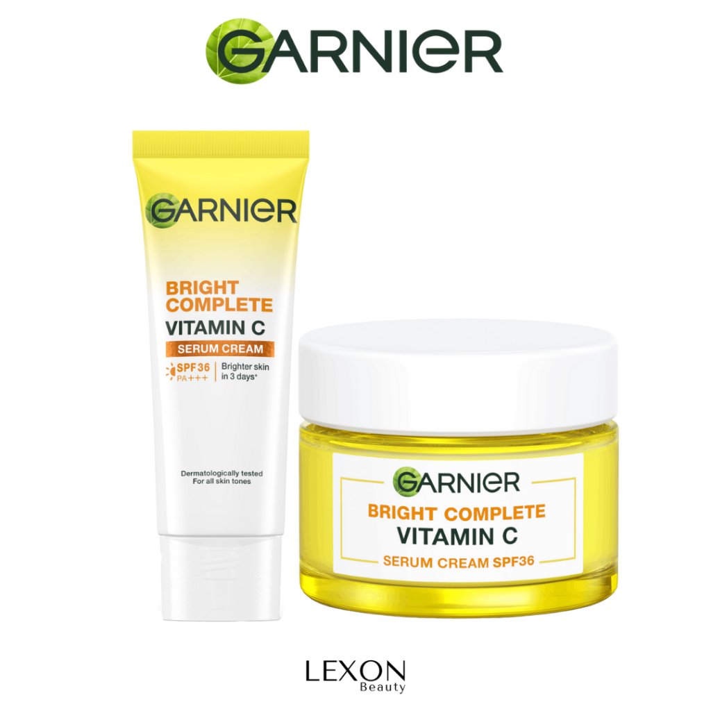 [Garnier] Bright Complete Vitamin C Serum Cream SPF 36
