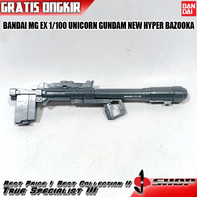 BANDAI MG EX 1/100 UNICORN GUNDAM NEW HYPER BAZOOKA MG2104