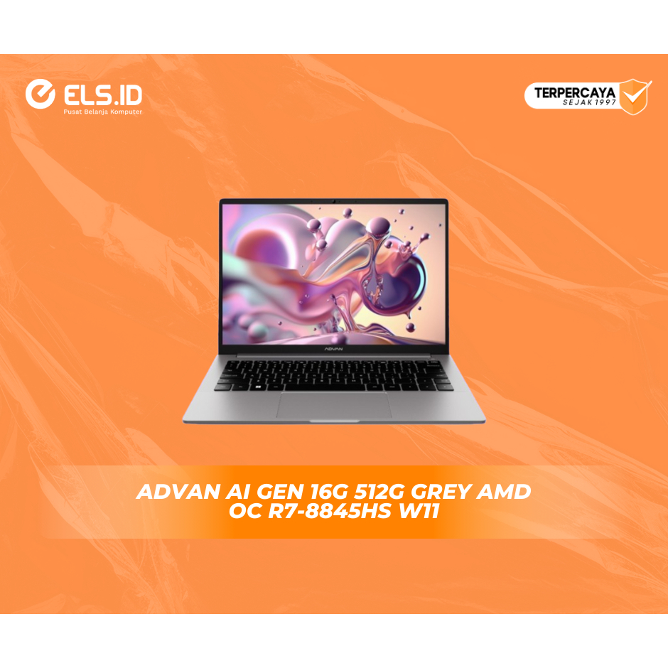 Advan AI GEN 16G 512G GREY AMD OC R7-8845HS W11