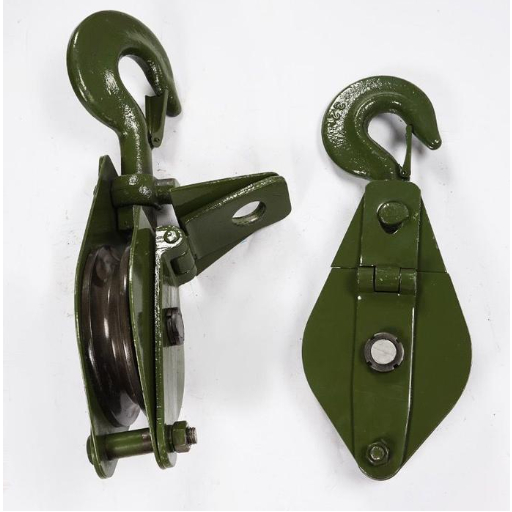 SINGLE WHEEL PULLEY BLOCK / KATROL KAPAL BARANG DEREK 5 TON