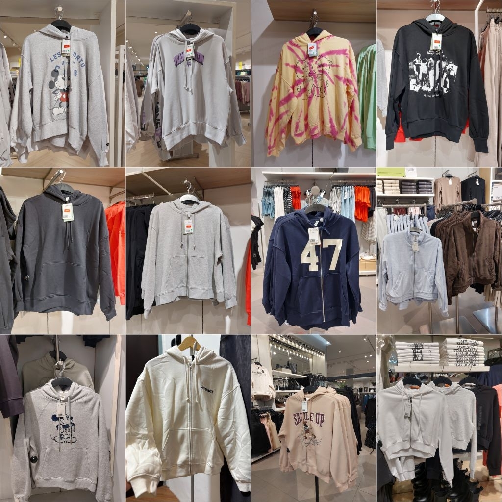 JASTIP JAKET ZIPPER | JAKET ZIPPER CROP | SWEATER CROP | HOODIE WANITA H&M