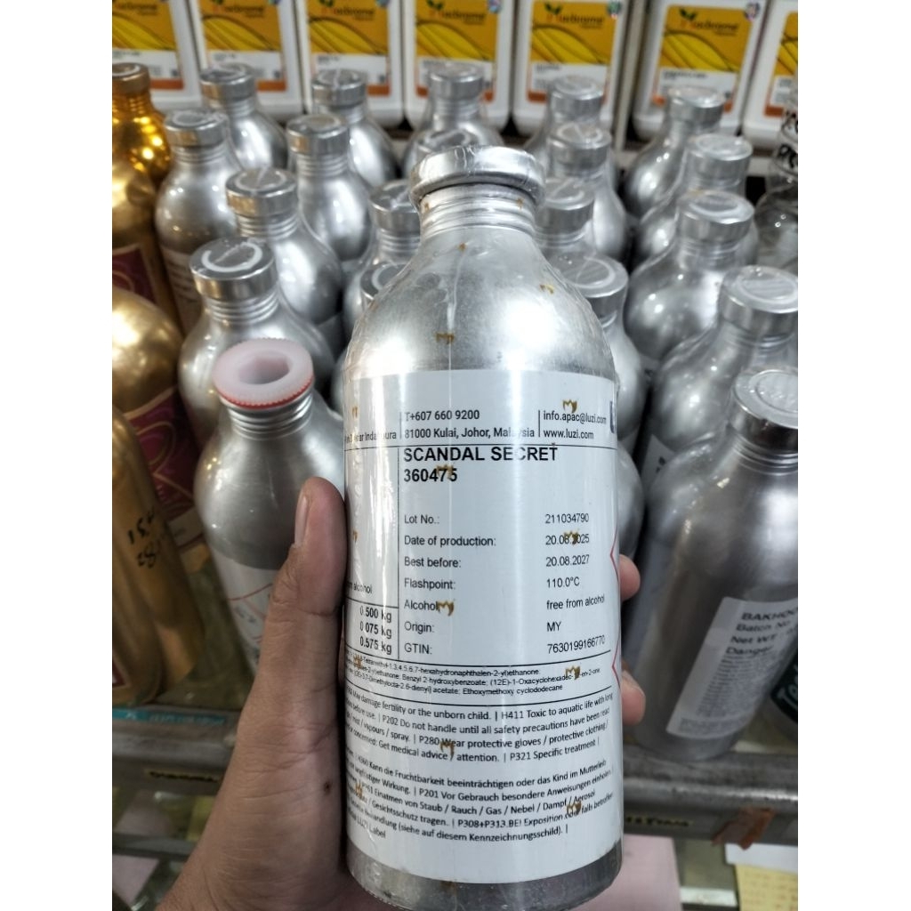 Bibit Parfum Scandal Secret Luzi segel 500gr searah aroma Victoria Secret Scandalous