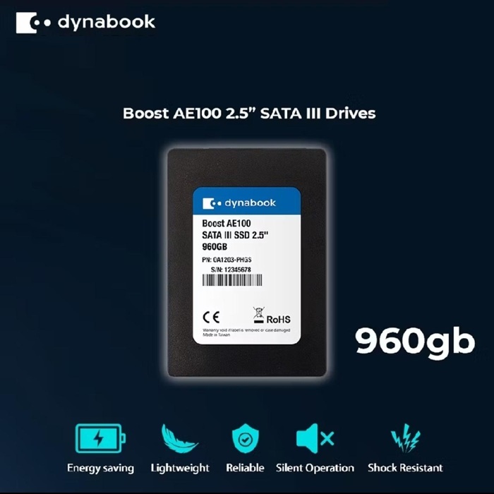 SSD DynaBook Boost AE100 SSD 480GB 960GB 2.5 SATA