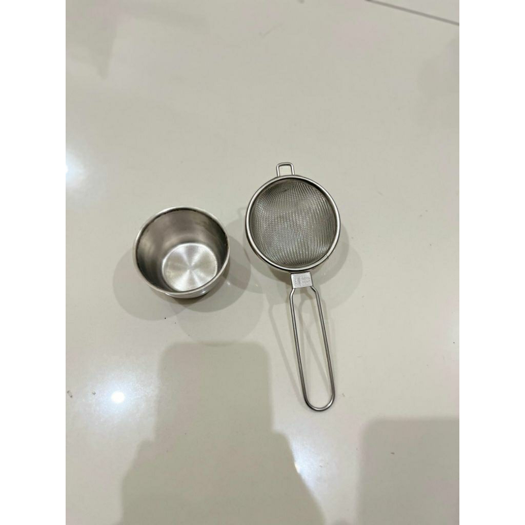 SARINGAN TEH STAINLESS STEEL