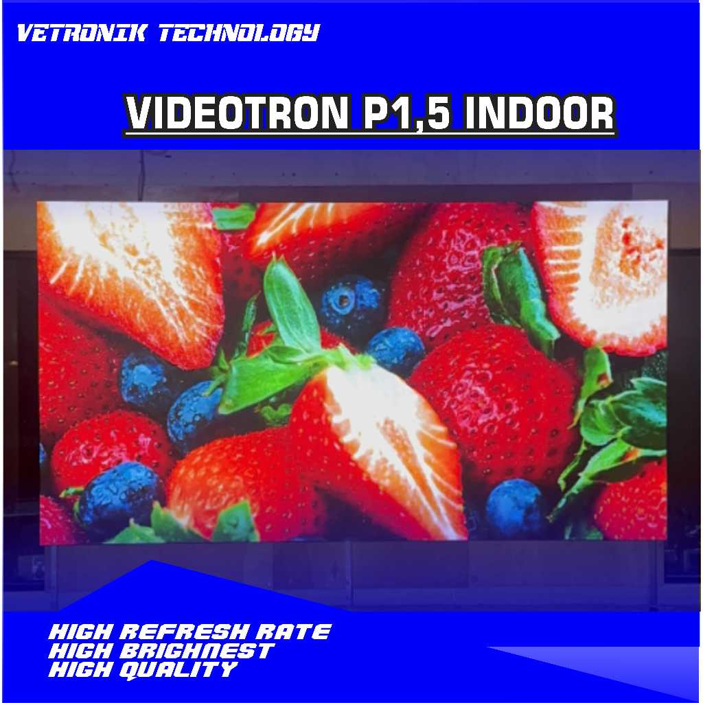 VIDEOTRON/VIDEOTRON P1,53 INDOOR LED SCREEN VIDEOTRON P1.5