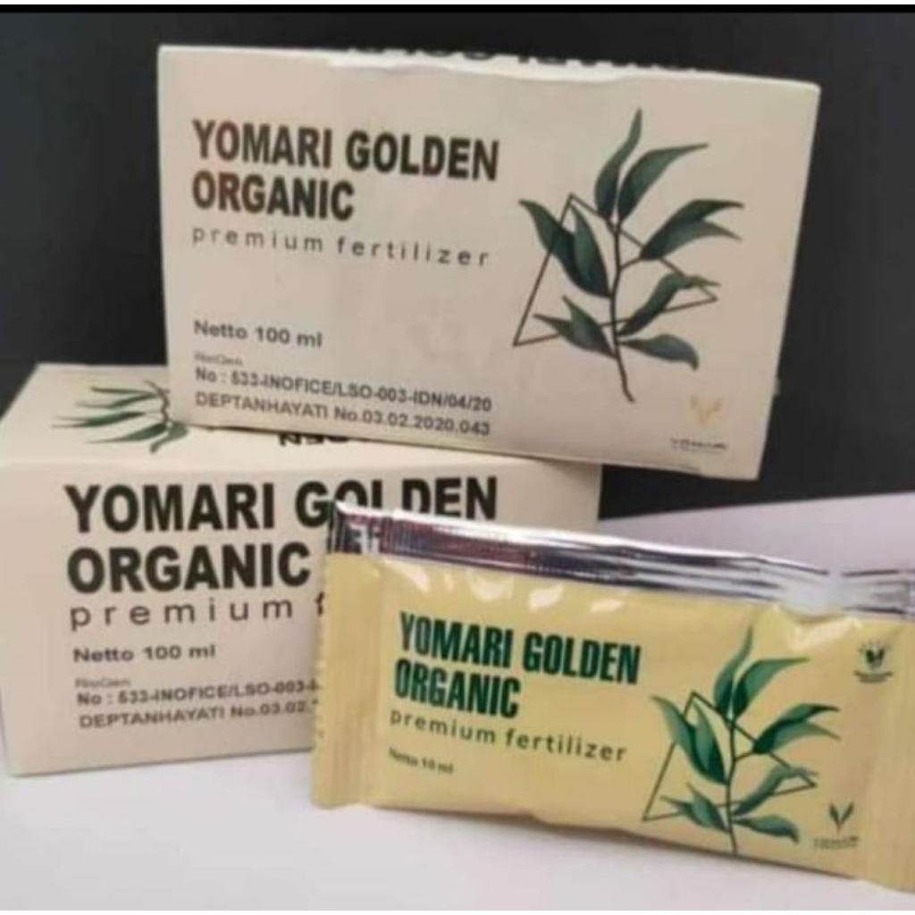 YOMARI GOLDEN ORGANIC 1 SACHET 10ML