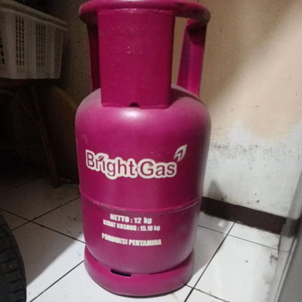 Tabung Gas 12 Kg Kosong (Warna Pink) - Tabung Bright Gas 12 Kg Kosongan Tabung gas kosong 12 kg