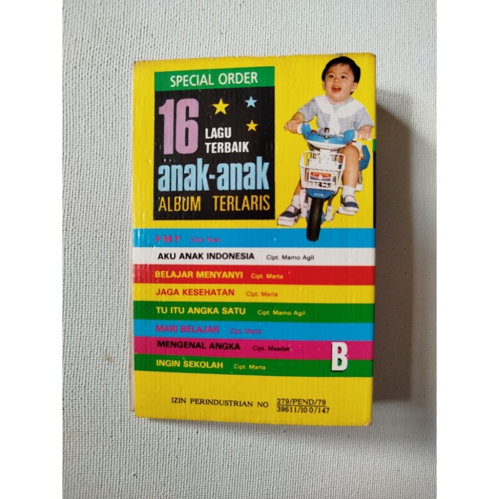 KASET PITA 636-LAGU ANAK ANAK TERLARIS